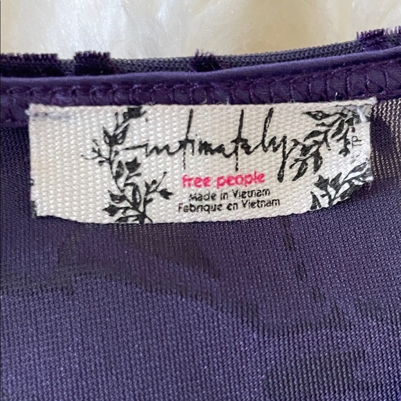 Free People Intimately Magic Hour Velvet Burnout Bodysuit - Picture 5 of 15